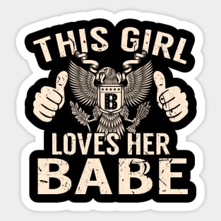 BABE Sticker